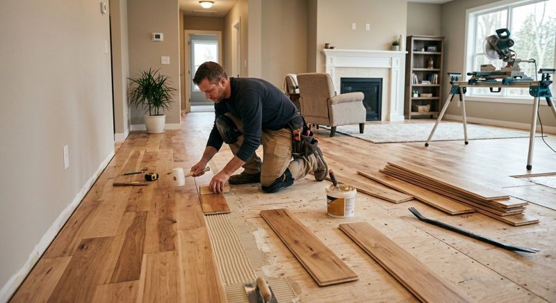 Engineered Wood Installation in Calvert County, MD