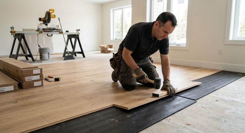 Engineered Wood Installation in Calvert County, MD
