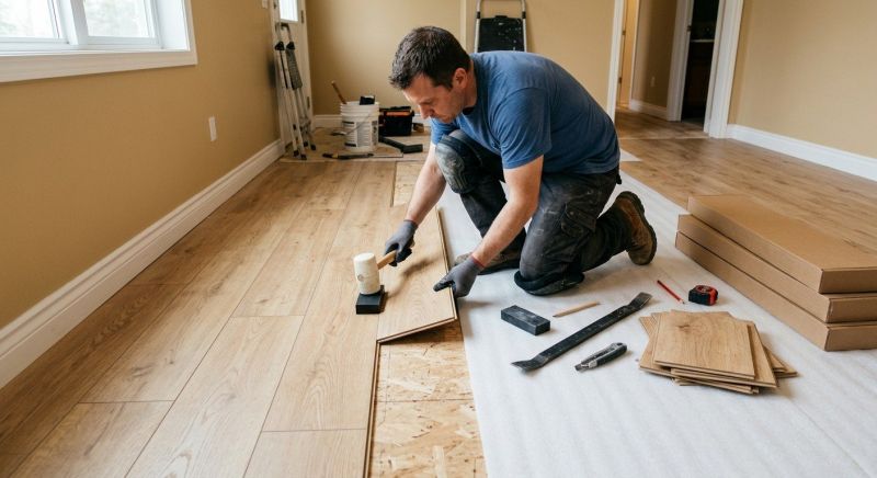 Laminate Floor Installation in Dorchester County, MD