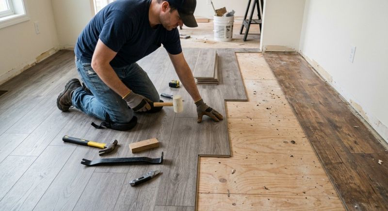 Laminate Floor Installation in Dorchester County, MD