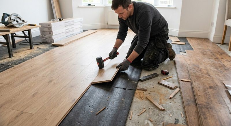 Laminate Floor Installation in Calvert County, MD