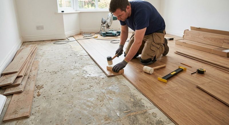Laminate Floor Remodeling in Calvert County, MD