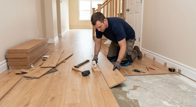 Laminate Floor Replacement in Hollywood, MD