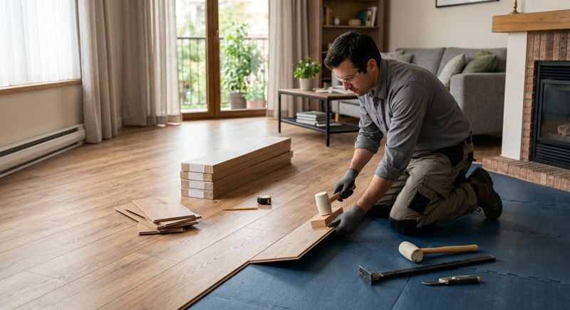 Laminate Floor Replacement in Hollywood, MD