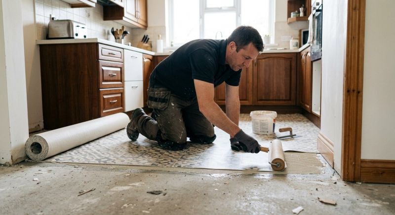 Linoleum Floor Installation in California, MD