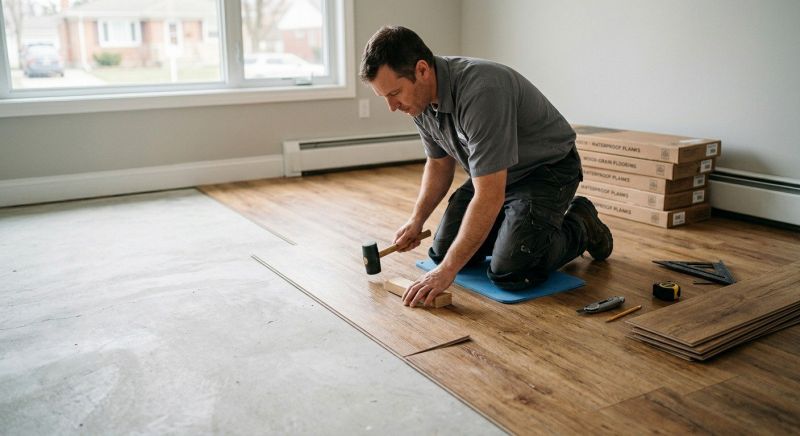 Linoleum Floor Installation in Cambridge, MD