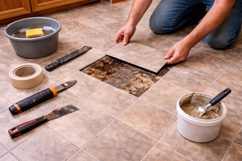 Linoleum Floor Installation in Hollywood, MD