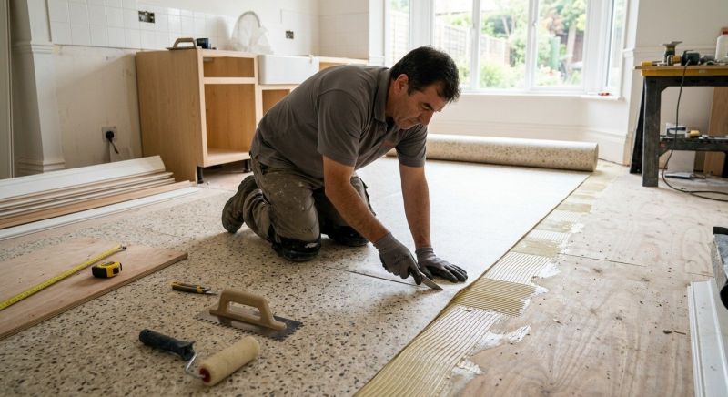 Linoleum Floor Installation in Huntingtown, MD