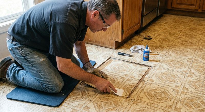 Linoleum Floor Installation in Prince Frederick, MD