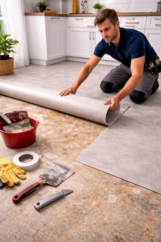 Linoleum Floor Installation in Saint Inigoes, MD