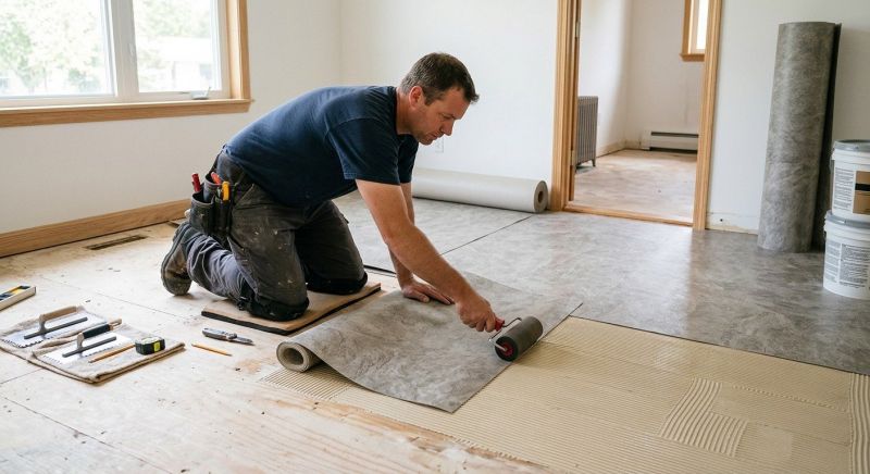 Sheet Flooring Installation in Huntingtown, MD