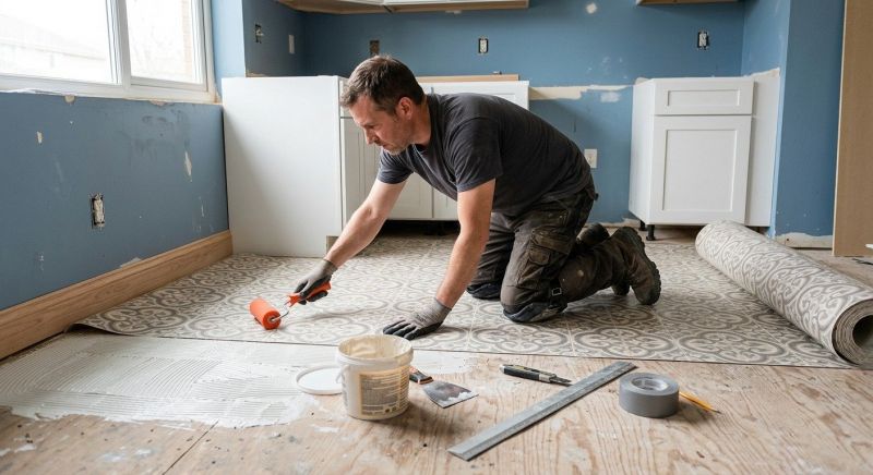 Sheet Flooring Installation in Vienna, MD