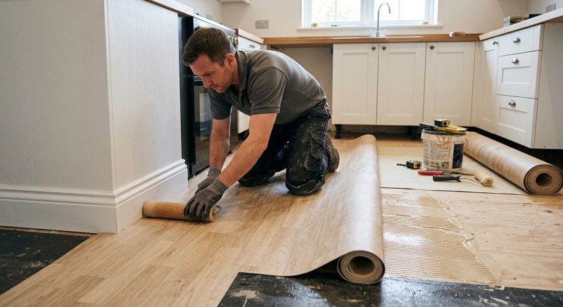 Sheet Linoleum Installation in Great Mills, MD