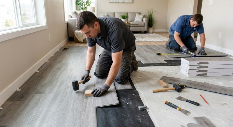Vinyl Flooring Installation in Chesapeake Beach, MD
