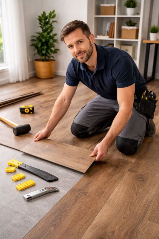Vinyl Flooring Installation in Calvert County, MD