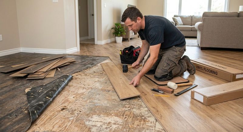 Vinyl Flooring Service in Calvert County, MD